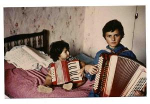 avec Barbarie Crespin, 1980