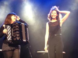 Spectacle Saint Germain, Belfort La Poudrière, Mars 2013, avec Myriam Joly